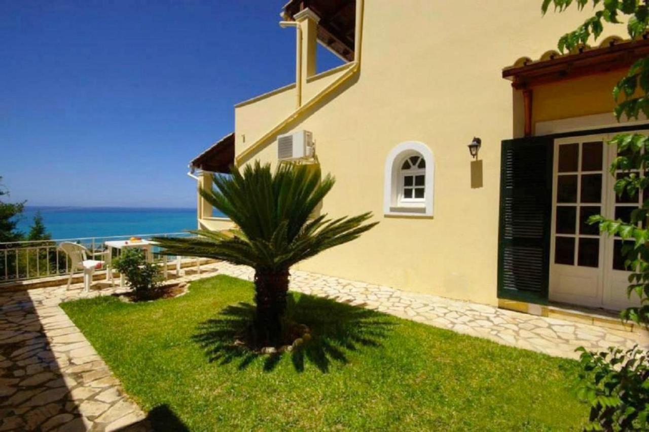 Natalia Apartment B With Panoramic Sea Views Of Agios Gordios Bay Exterior foto